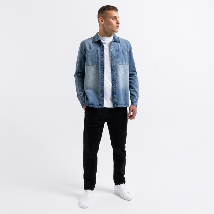 Devine Overshirt - Blauw