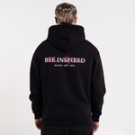Stach Hoodie - Zwart/Roze