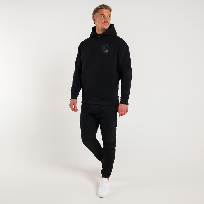 Kimmich Hoodie - Zwart/Zwart