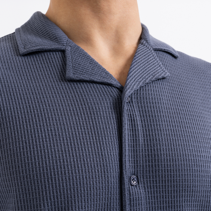 Sommer Shirt - Staalblauw