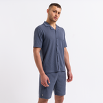 Sommer Shirt - Staalblauw