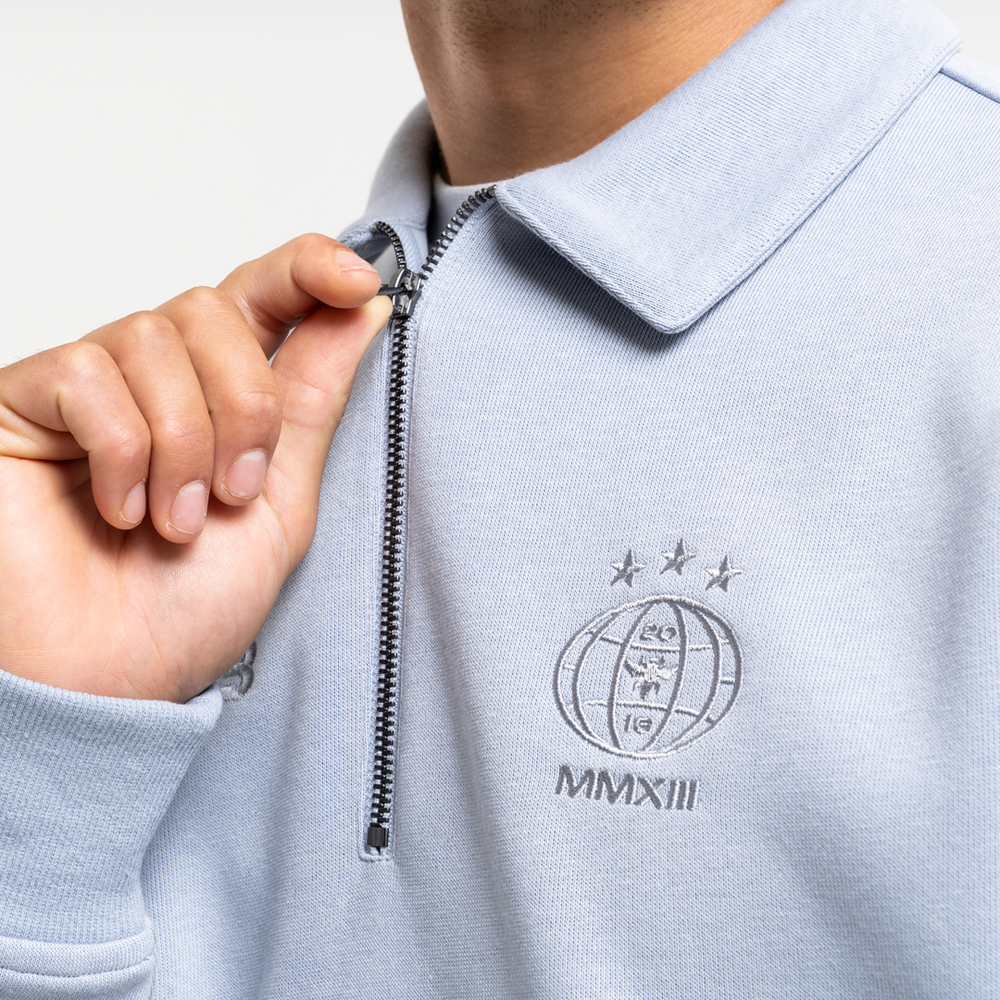 Zico Zip Polo - Blauw