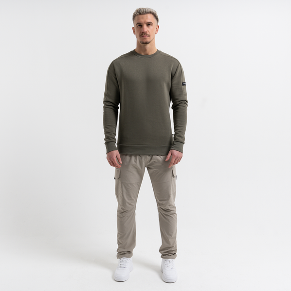 Bee Inspired Clothing★Hartleyクルーセーター 長袖 ロゴ ハートリー・クルー・セーター - ブラック