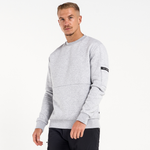 Henderson Crew Sweater - Grey Marl