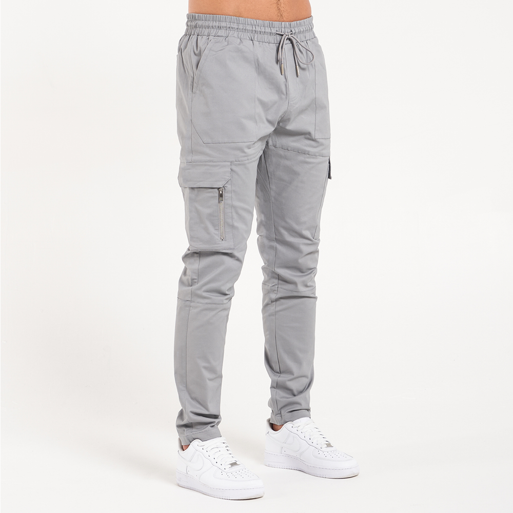 Lyndon Cargo Pants - Grey