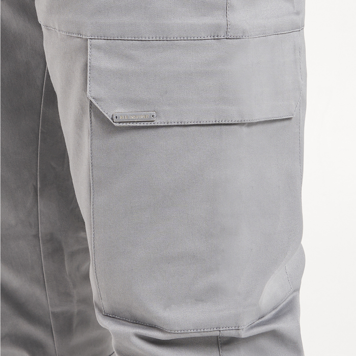 Lyndon Cargo Pants - Grey