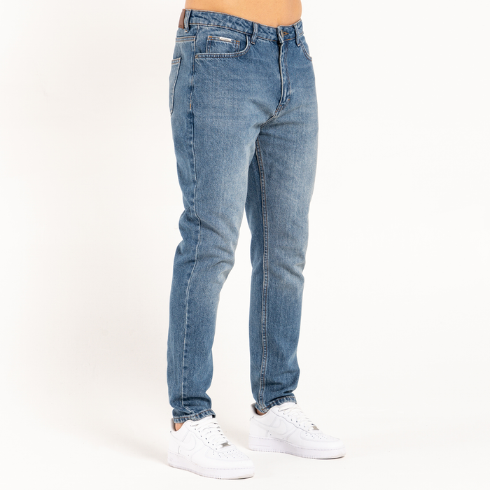 Ralston Relaxed Fit Jeans - Mid Blue