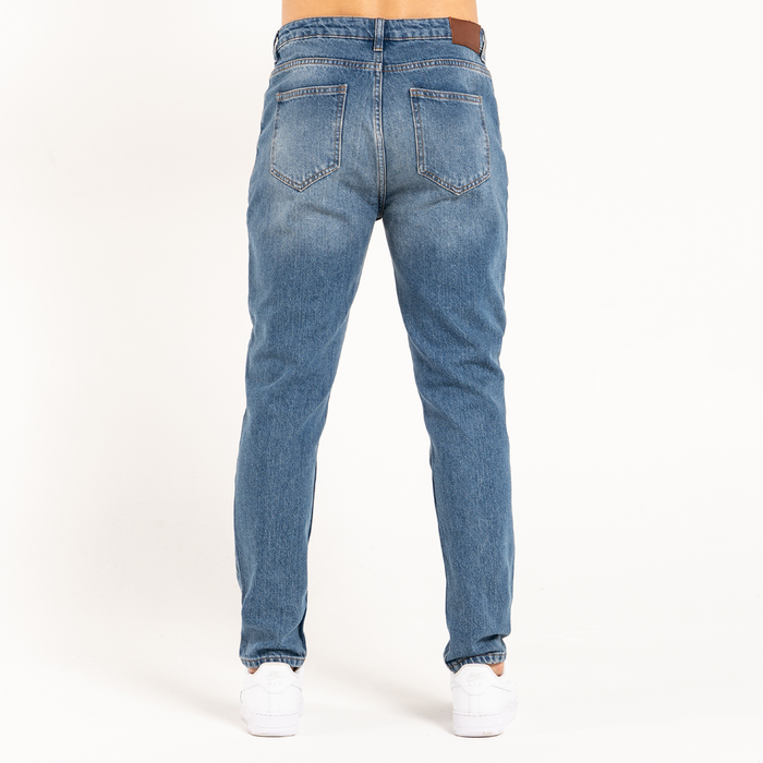 Ralston Relaxed Fit Jeans - Mid Blue