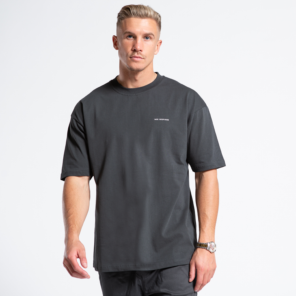Relaxed Fit T-shirt Triple Pack - White/Black/Charcoal